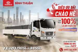 Xe tải 3.49 Tấn, thùng dài 6m2